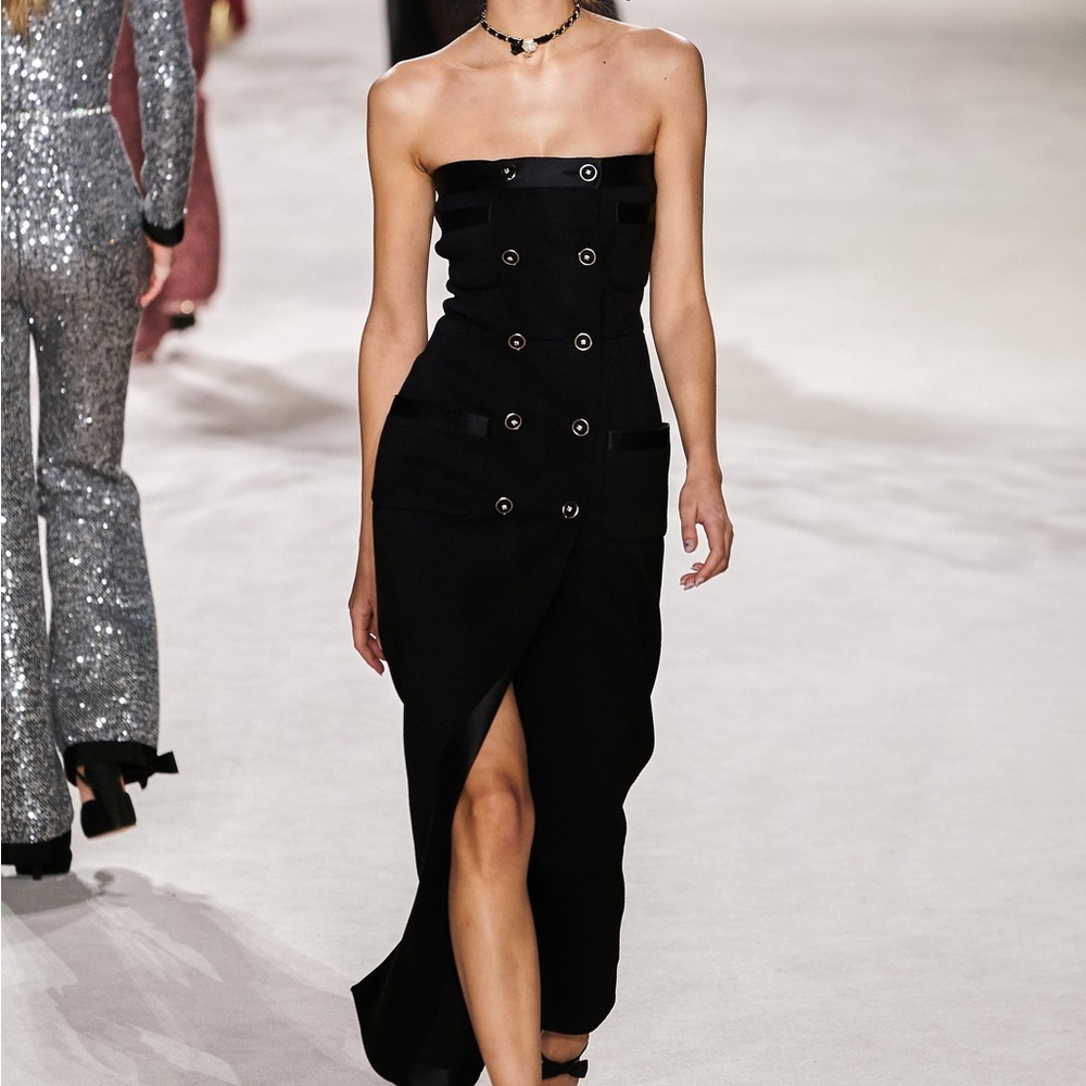 Chanel Pre-fall 2020 Runway Dress, size 34